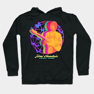 Guitar God Psychedelic Tie Dye Hoodie